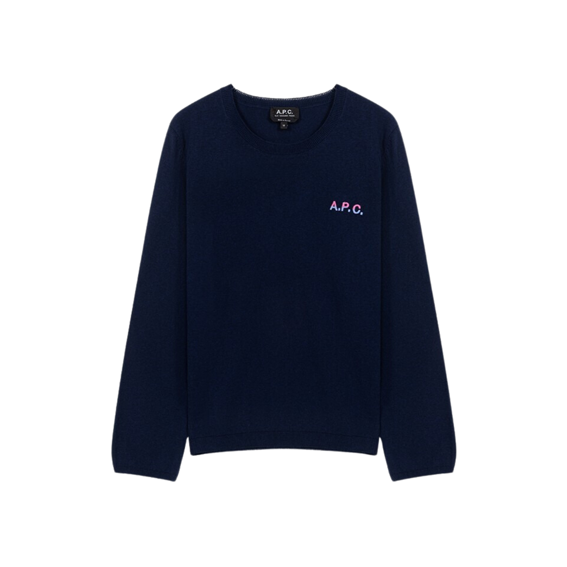 ★韓国の人気★【A.P.C.】★A.P.C. PULL ALOIS KNIT★BLUE★ a_99f8747825364447989c4b20249c