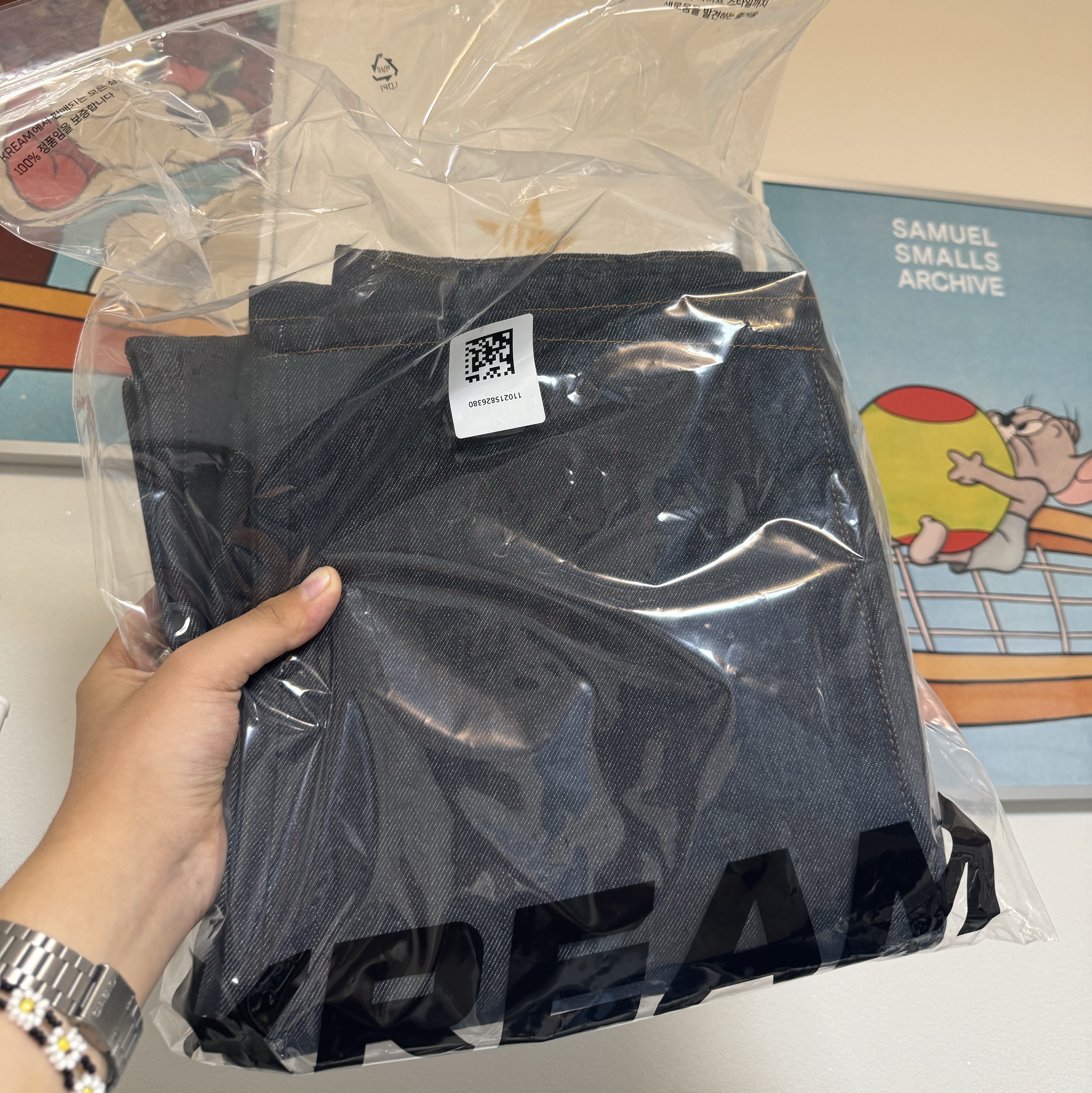 Stussy Denim Big OL' Jean Raw 착용 스타일