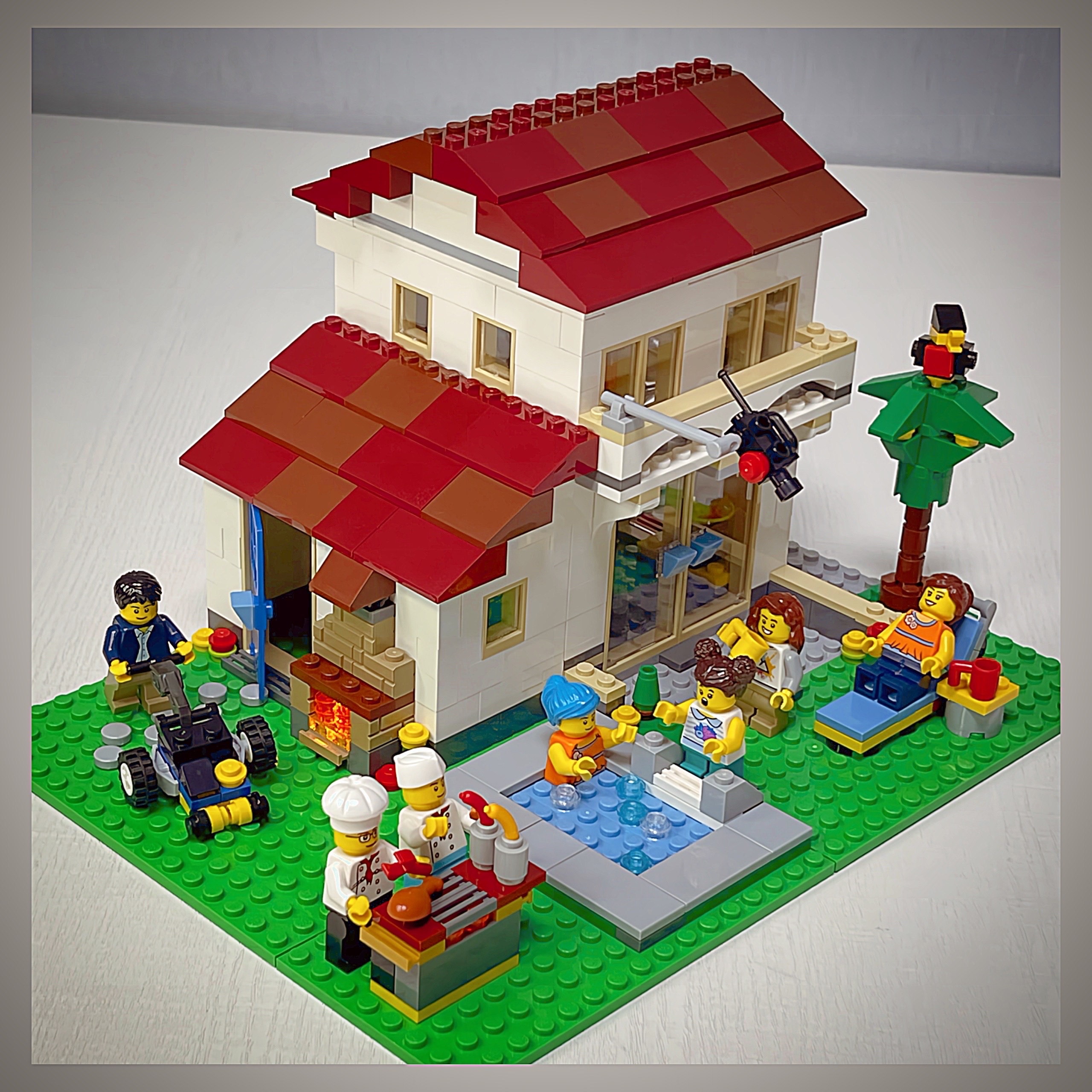 Lego Family House 착용 스타일 - 1