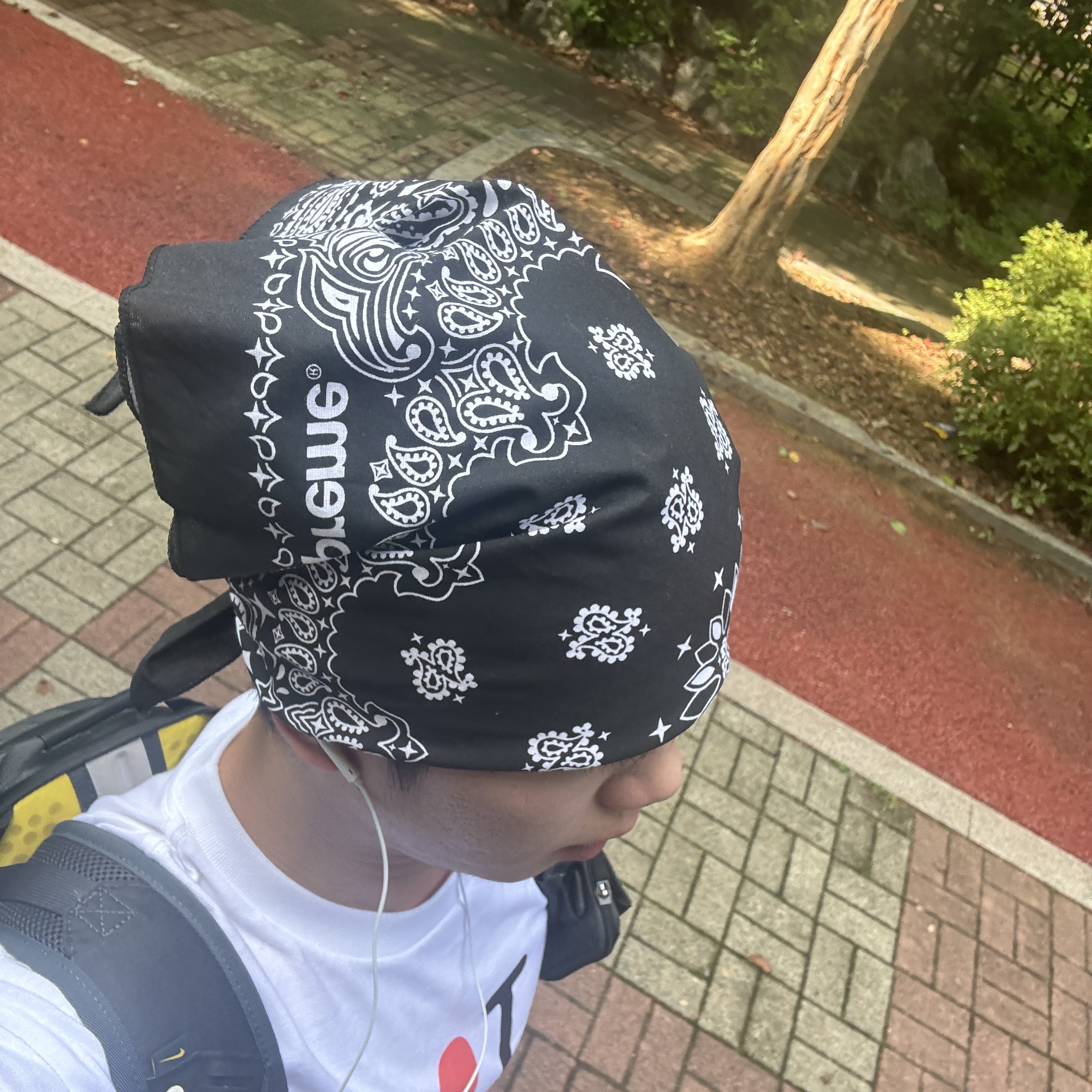 Supreme Hav-A-Hank Bandanas Multicolor (Set of 3) - 24SS 착용 스타일