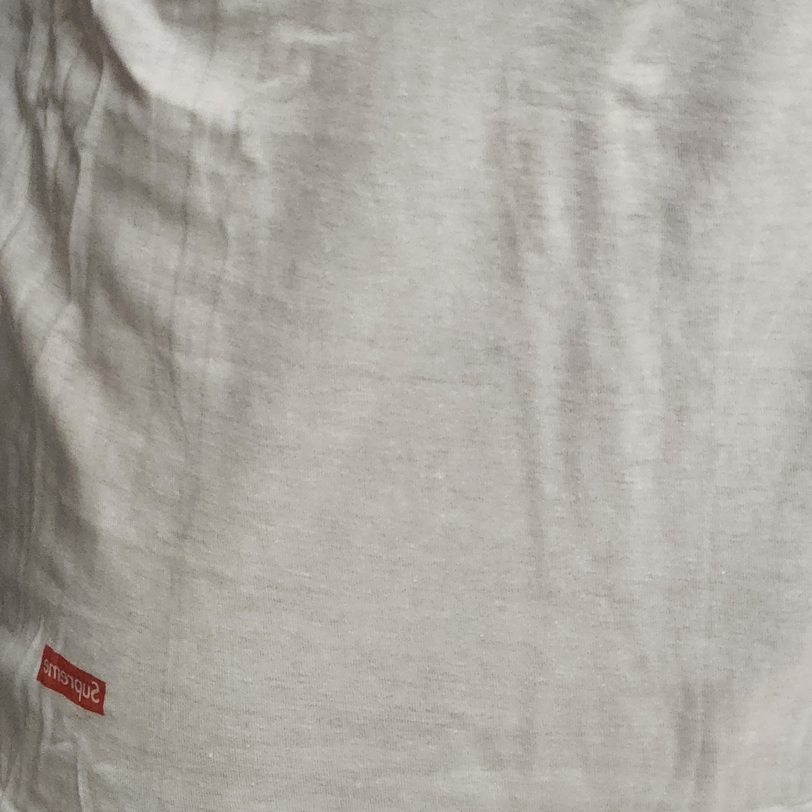 Supreme Hanes Tagless T-Shirt White (3 Pack) 착용 스타일 - 2