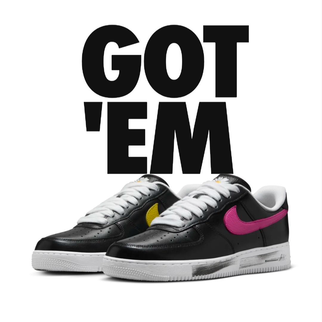 Nike x Peaceminusone Air Force 1 Low Para-Noise 3.0 Black and Multicolor 착용 스타일 - 3