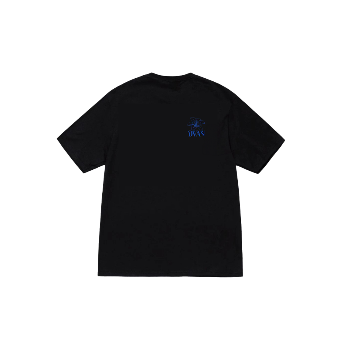드반 하모니 티셔츠 블랙(DVAN Harmonized Half Sleeve T-Shirt Black) - 2