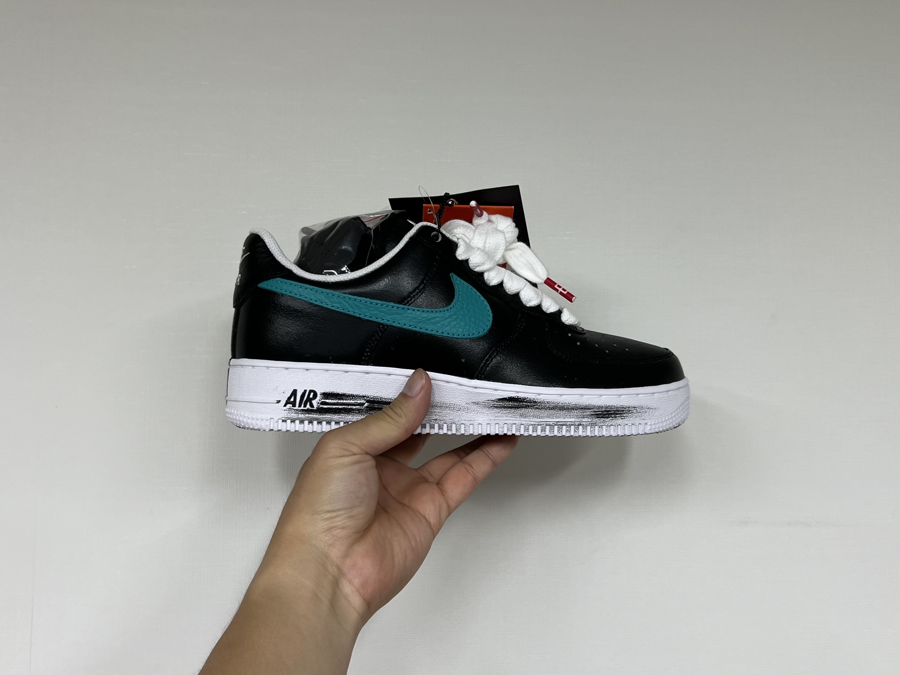 Nike x Peaceminusone Air Force 1 Low Para-Noise 3.0 Black and Multicolor 착용 스타일 - 4