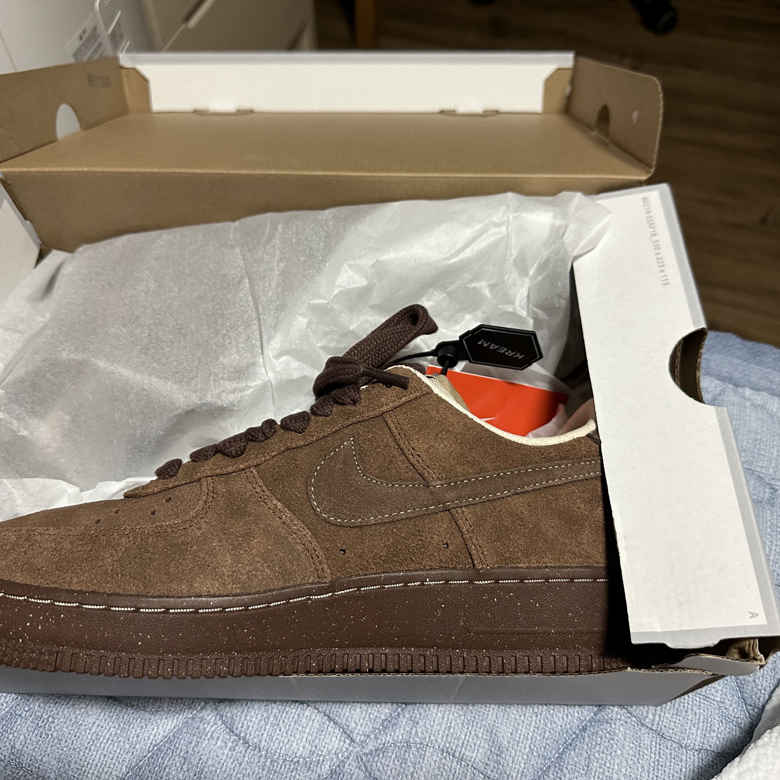 (W) Nike Air Force 1 '07 Cacao Wow 착용 스타일