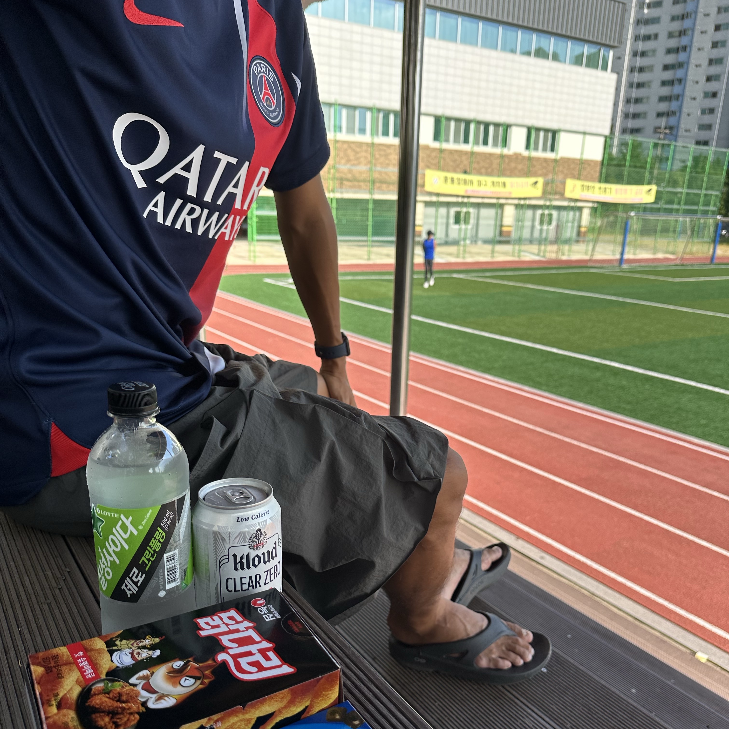 Nike Paris Saint-Germain 2023/24 Dri-Fit Stadium Home Jersey Midnight Navy (Non Marking Ver.) 착용 스타일