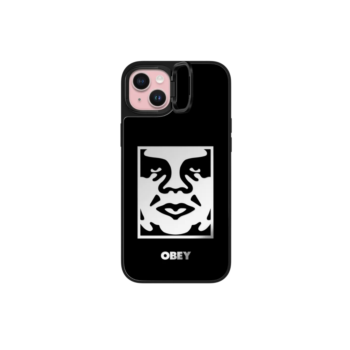 Casetify x Obey iPhone Magsafe Icon Face Ultra Bounce Case Black 상세 이미지 3