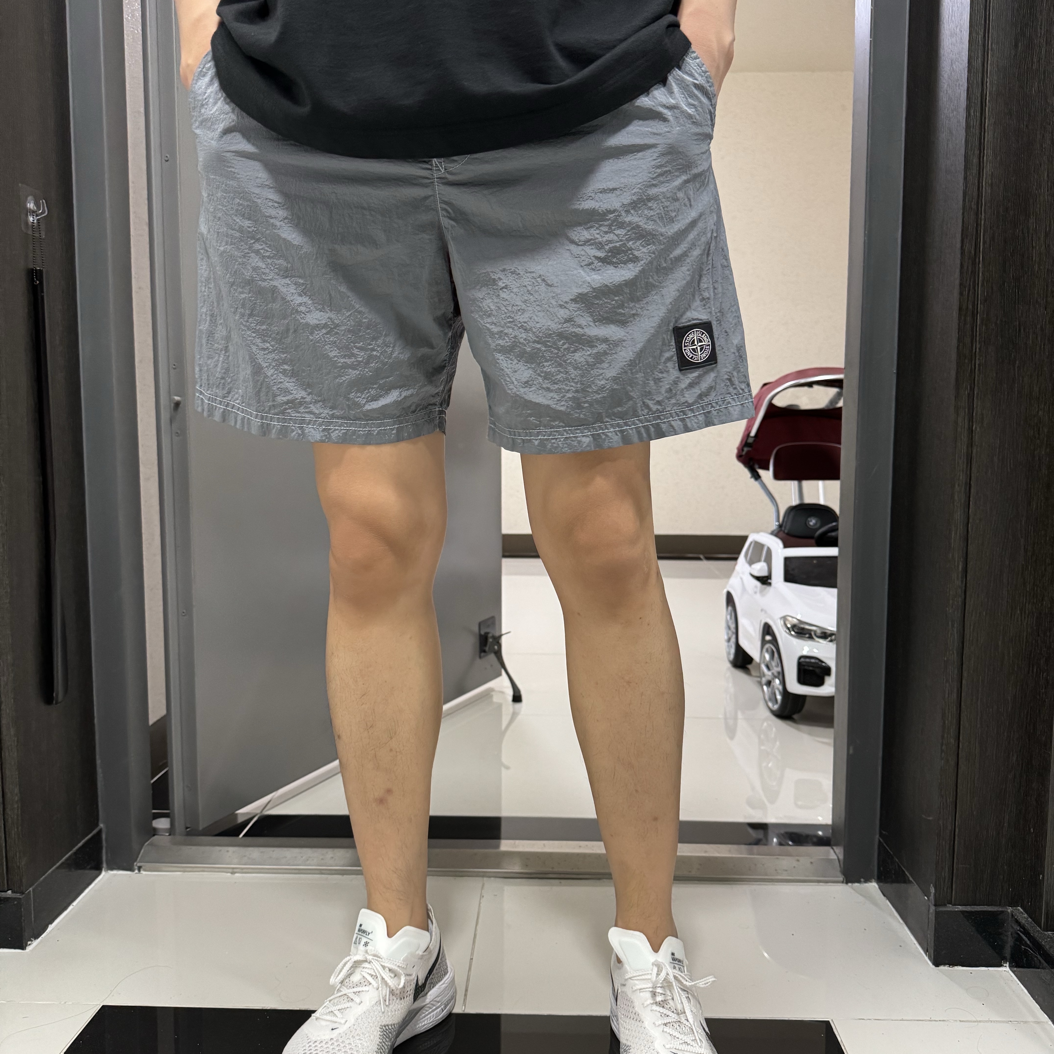 Nike ZoomX Vaporfly Next% 3 White Grey 착용 스타일 - 1