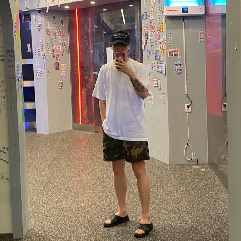 The Museum Visitor Art Design Studio Ball Cap Black 착용 스타일