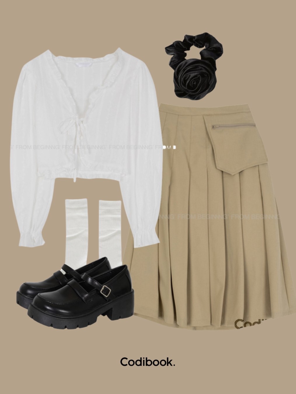 Jil Sander Small Drawstring Crossbody Brown, (W) Celine Cropped Jacket With Pure Collar in Soft Lambskin Optic White 착용 스타일 - 3