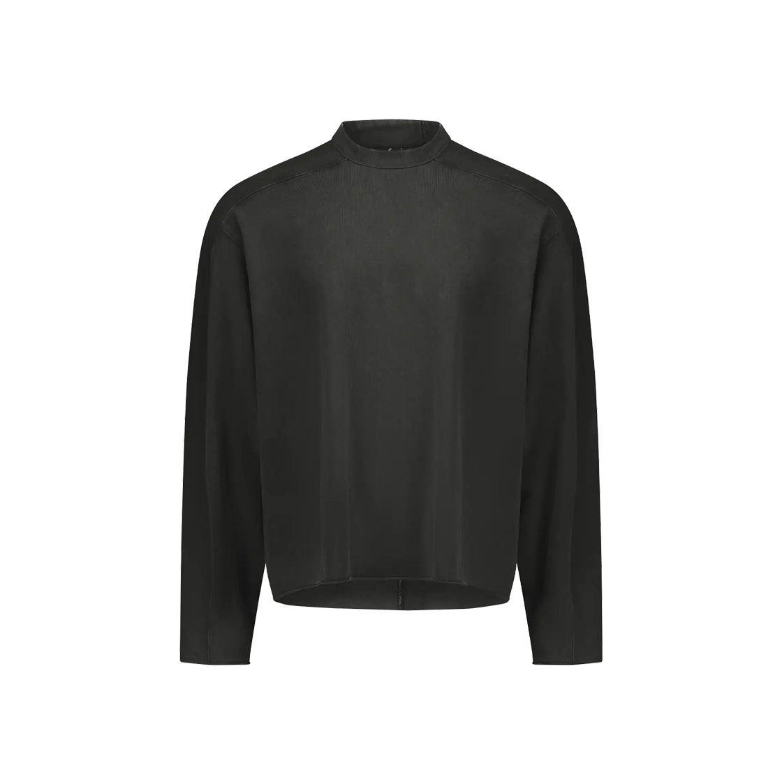 KM4DTSLES40BK Entire Studios Heavy LS Tee Washed Black - 24FW