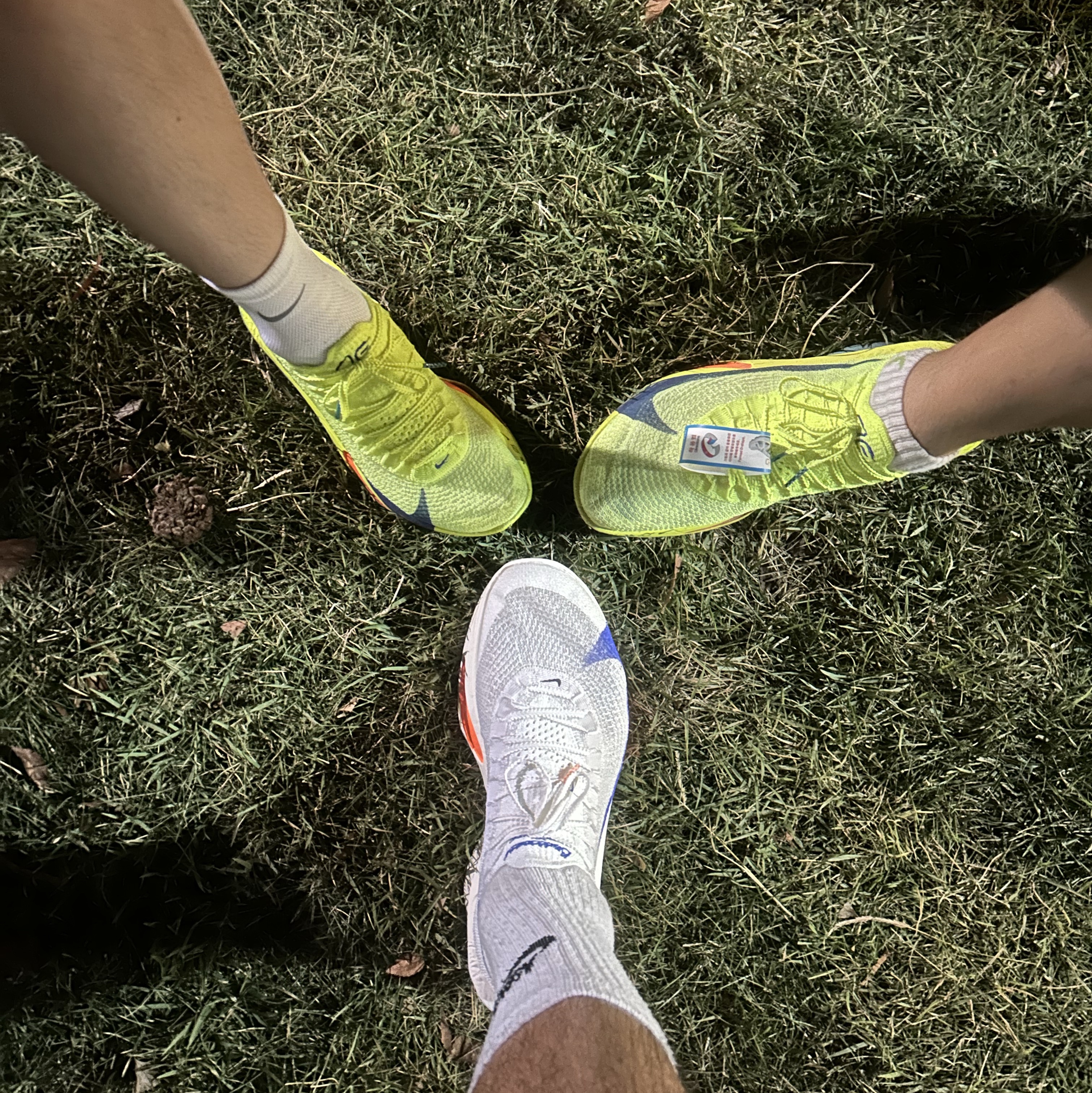 Nike Air Zoom Alphafly Next% 3 Blueprint, Nike Air Zoom Alphafly Next% 3 Volt 착용 스타일