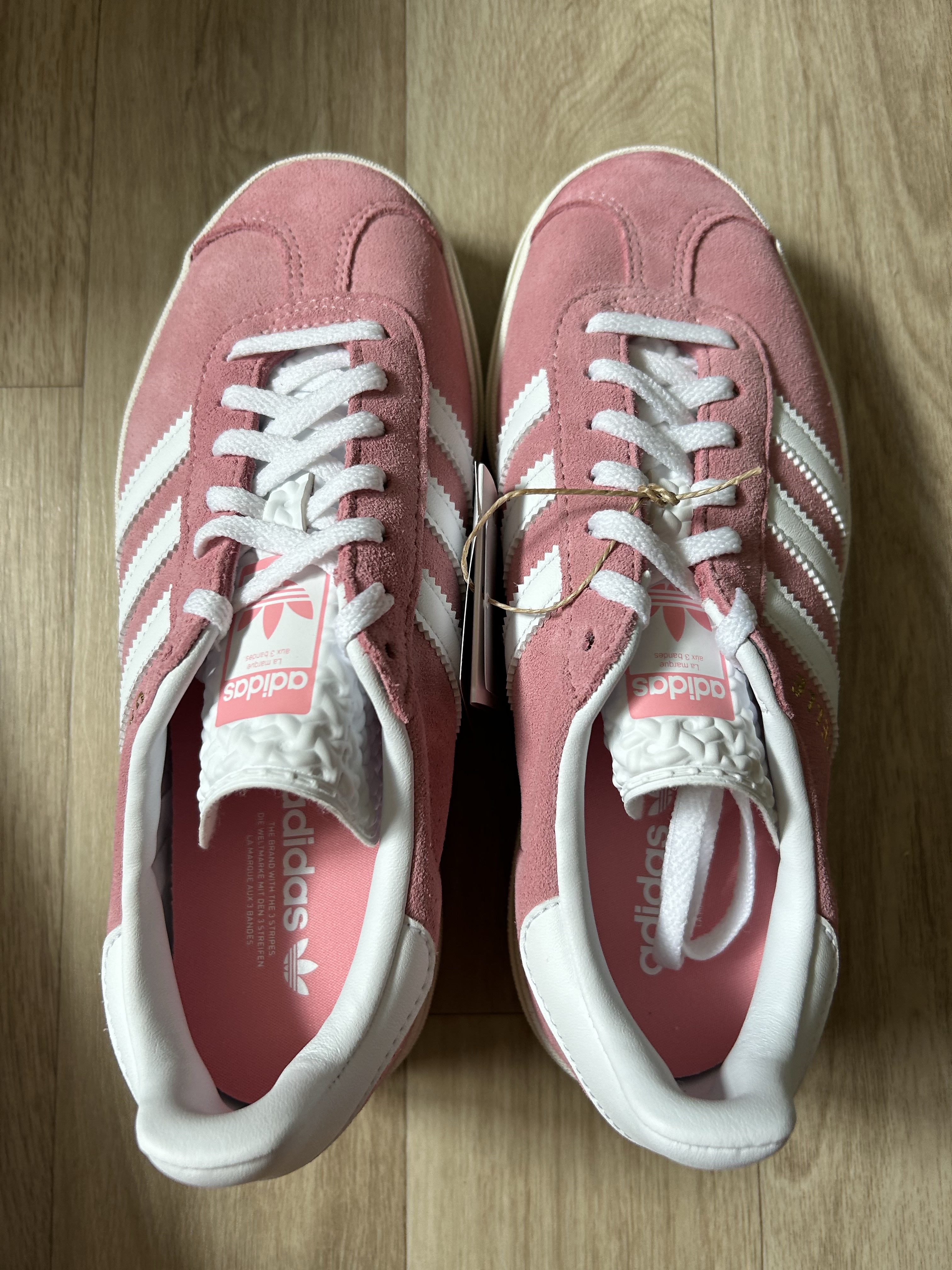 (W) Adidas Gazelle Bold Super Pop 착용 스타일