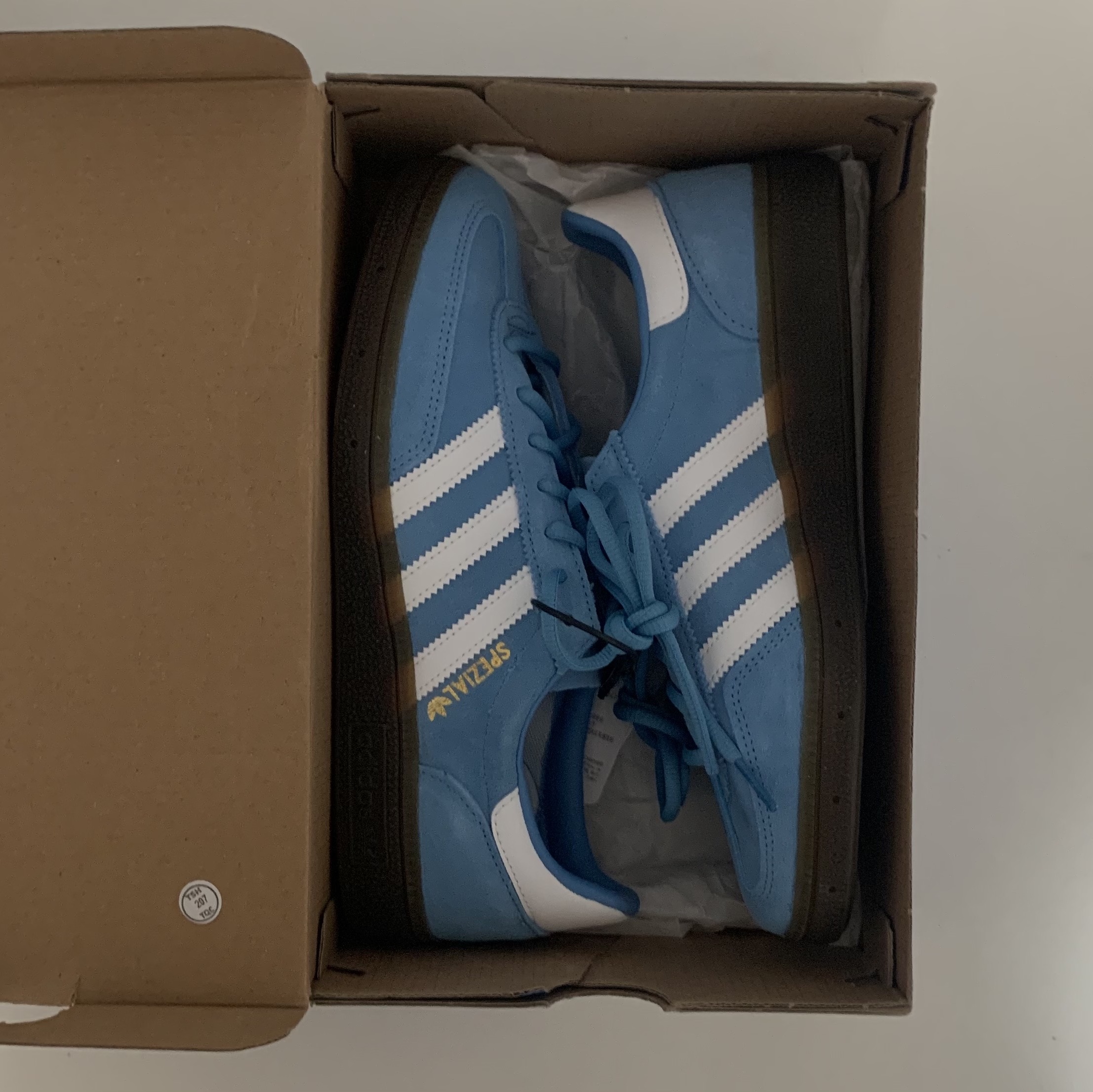 Adidas Spezial Handball Light Blue 착용 스타일