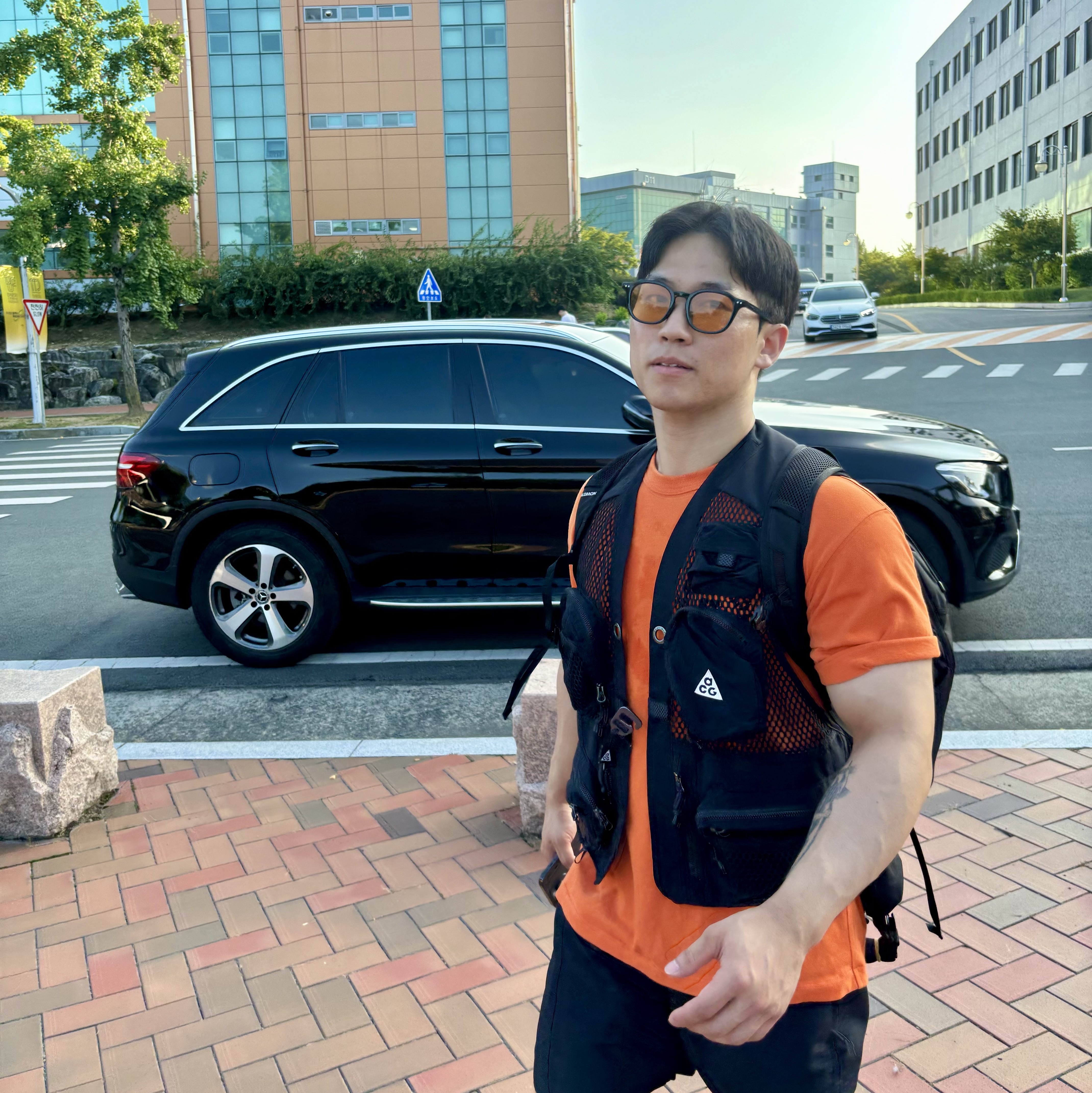 Nike ACG Buttles Vest Black - Asia, Nike NRG ACG Trail Shorts Black Dark Smoke Grey - Asia ์ฐฉ์ฉ ์คํ์ผ - 2