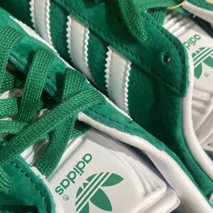 Adidas Gazelle Court Green Cloud White 착용 스타일 - 1