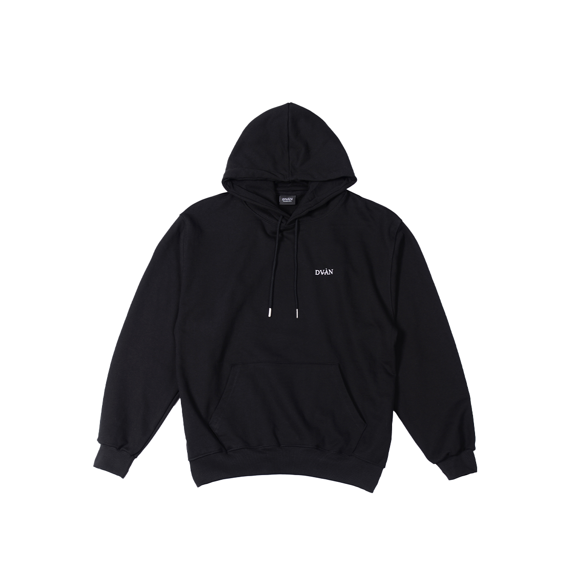 드반 마젠타 플라워 프린트 후드 블랙(DVAN Magenta Flower Print Hoodie Black) - 2