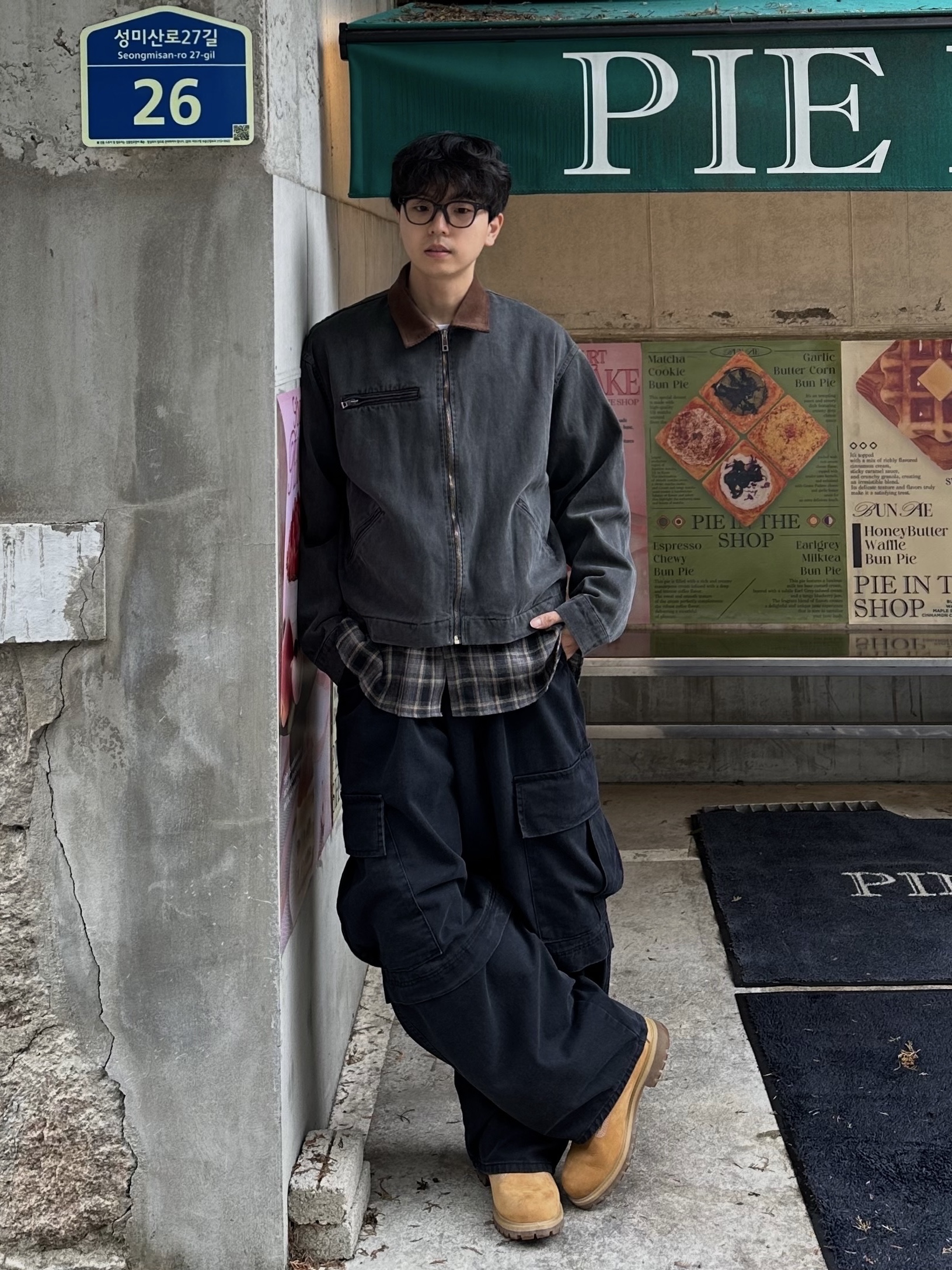 Timberland Premium 6 inch Waterproof Boot Wheat Nubuck - Wide 착용 스타일 - 1