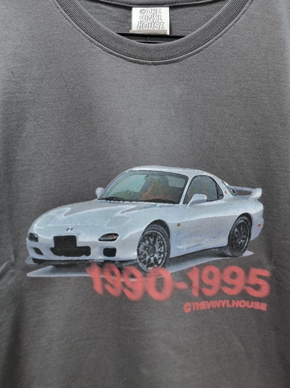 Thevinylhouse Old Car T-Shirt Charcoal, Converse x Drkshdw Turbowpn Black Cream 착용 스타일 - 2