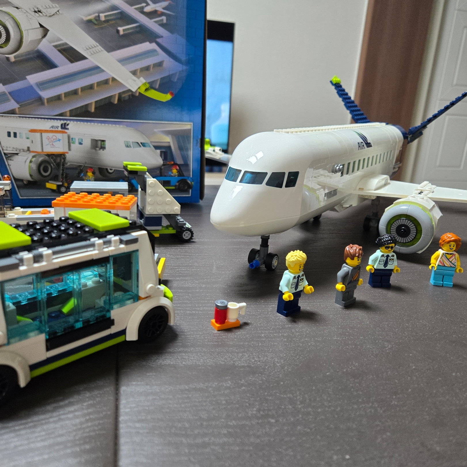 Lego City Passenger Airplane 착용 스타일 - 2