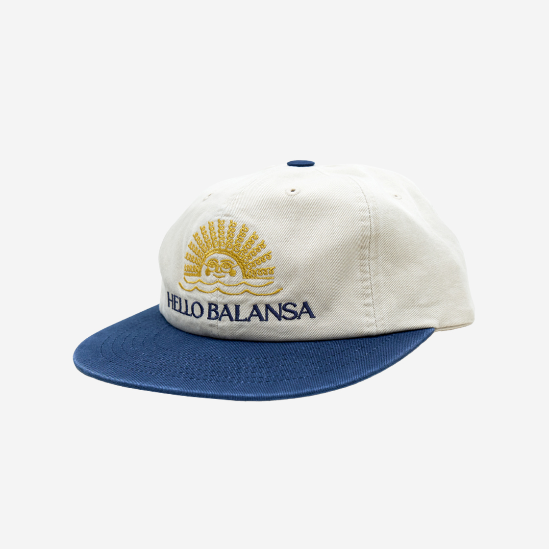 キャップ Hello Sunrise Washed OG Logo 6panel CapGray 23HSCPGR0096 헬로선라이즈