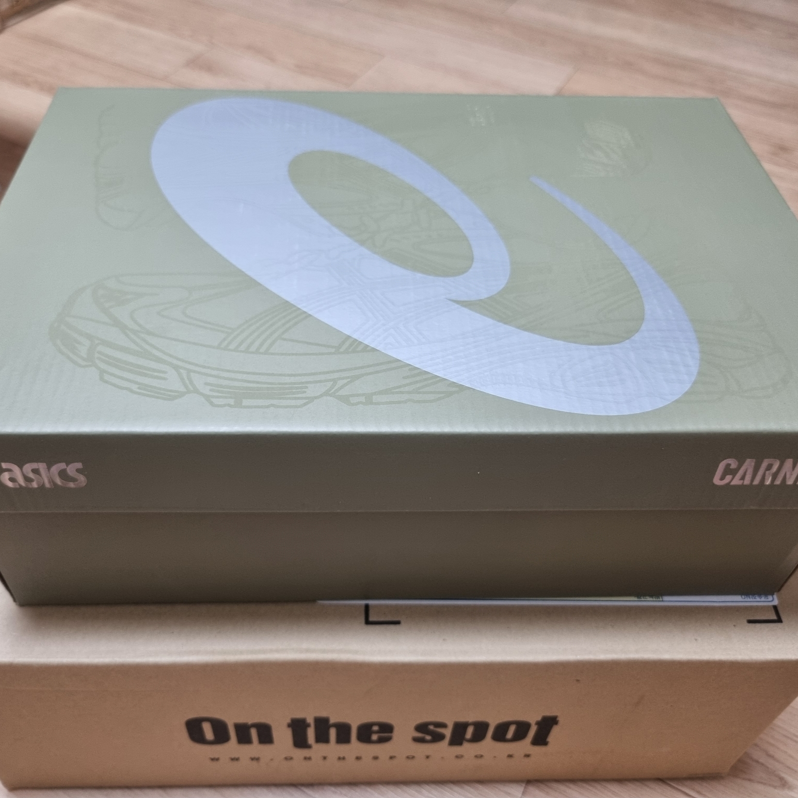 Asics x Carnival GT-2160 Lichen Green Jewel Green 착용 스타일 - 4
