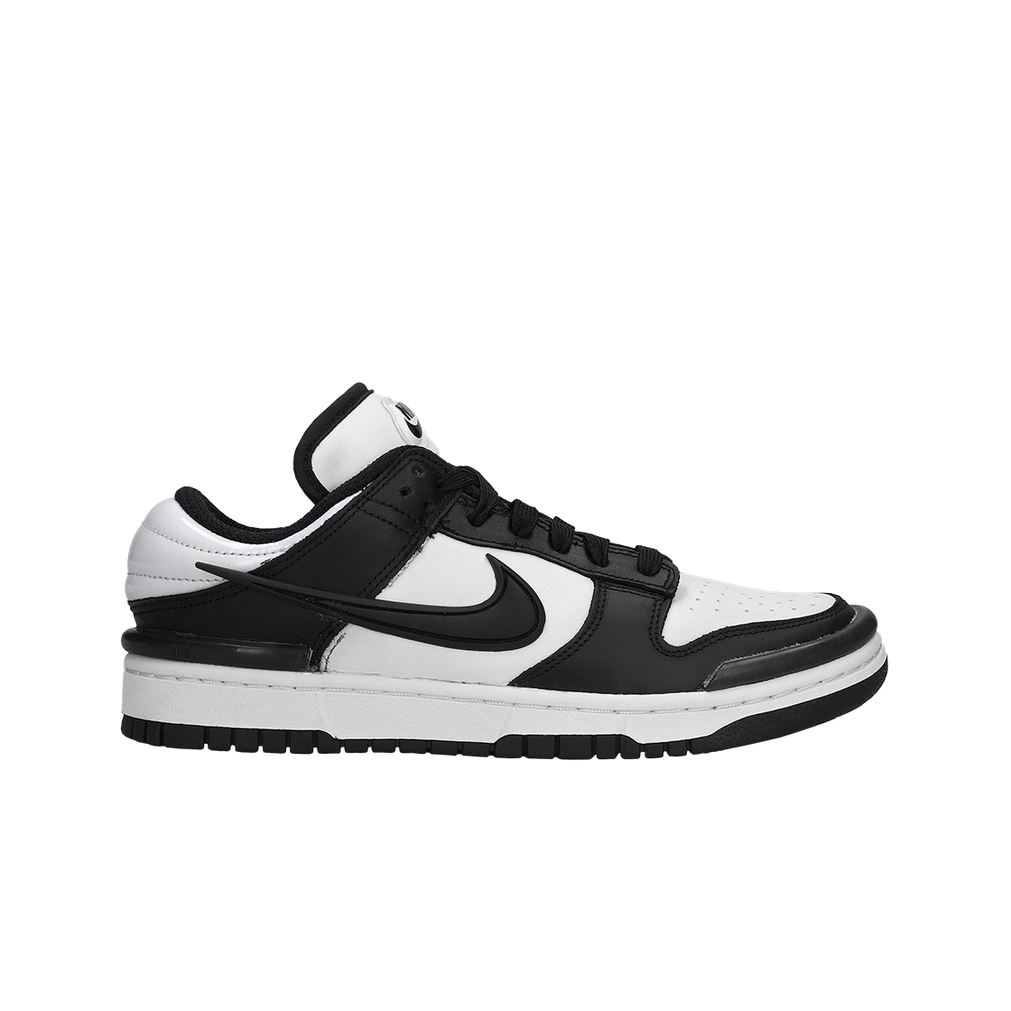 (W) 나이키 덩크 로우 트위스트 화이트 블랙((W) Nike Dunk Low Twist White Black)