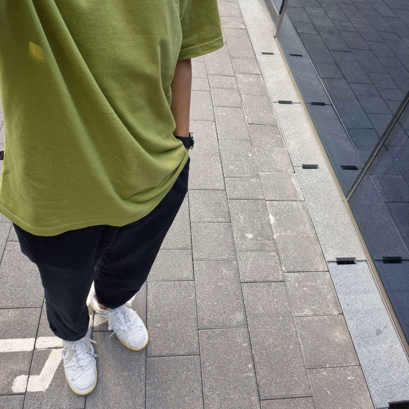 Nike x Off-White Dunk Low The 50 - Lot 1 착용 스타일 - 1