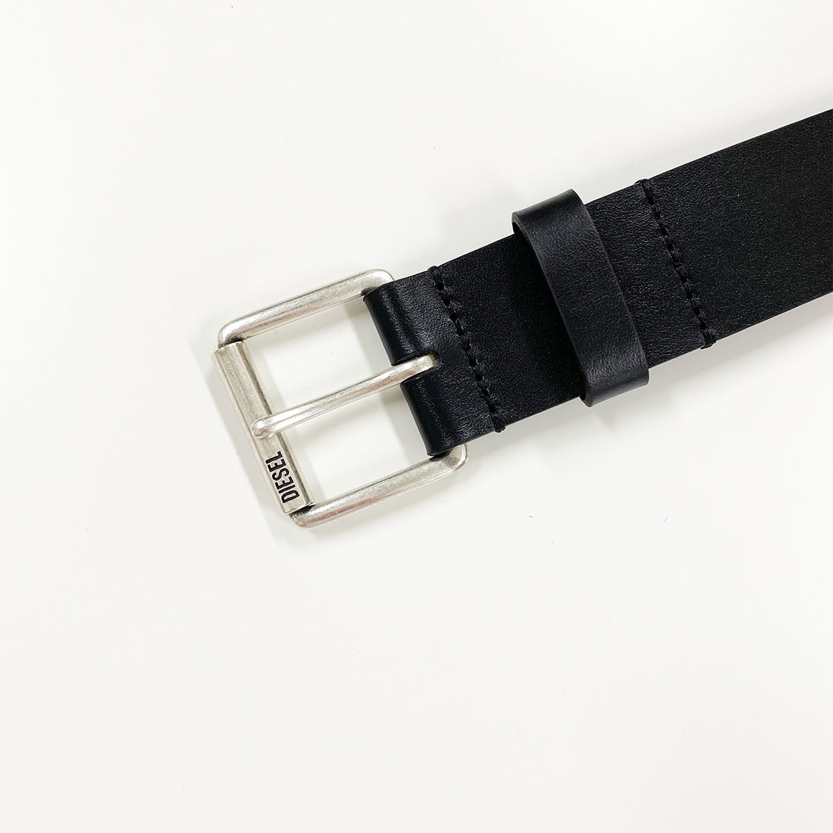 Diesel Cinto B-Scratch Black 착용 스타일 - 2