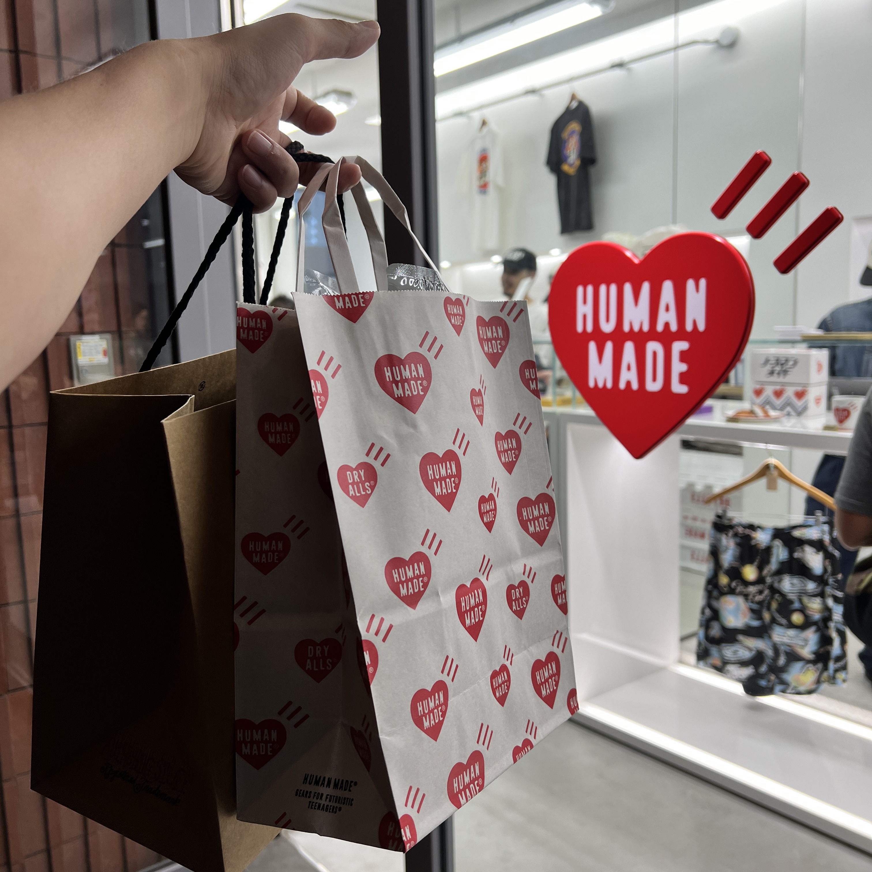 Human Made Graphic T-Shirt #7 White 착용 스타일