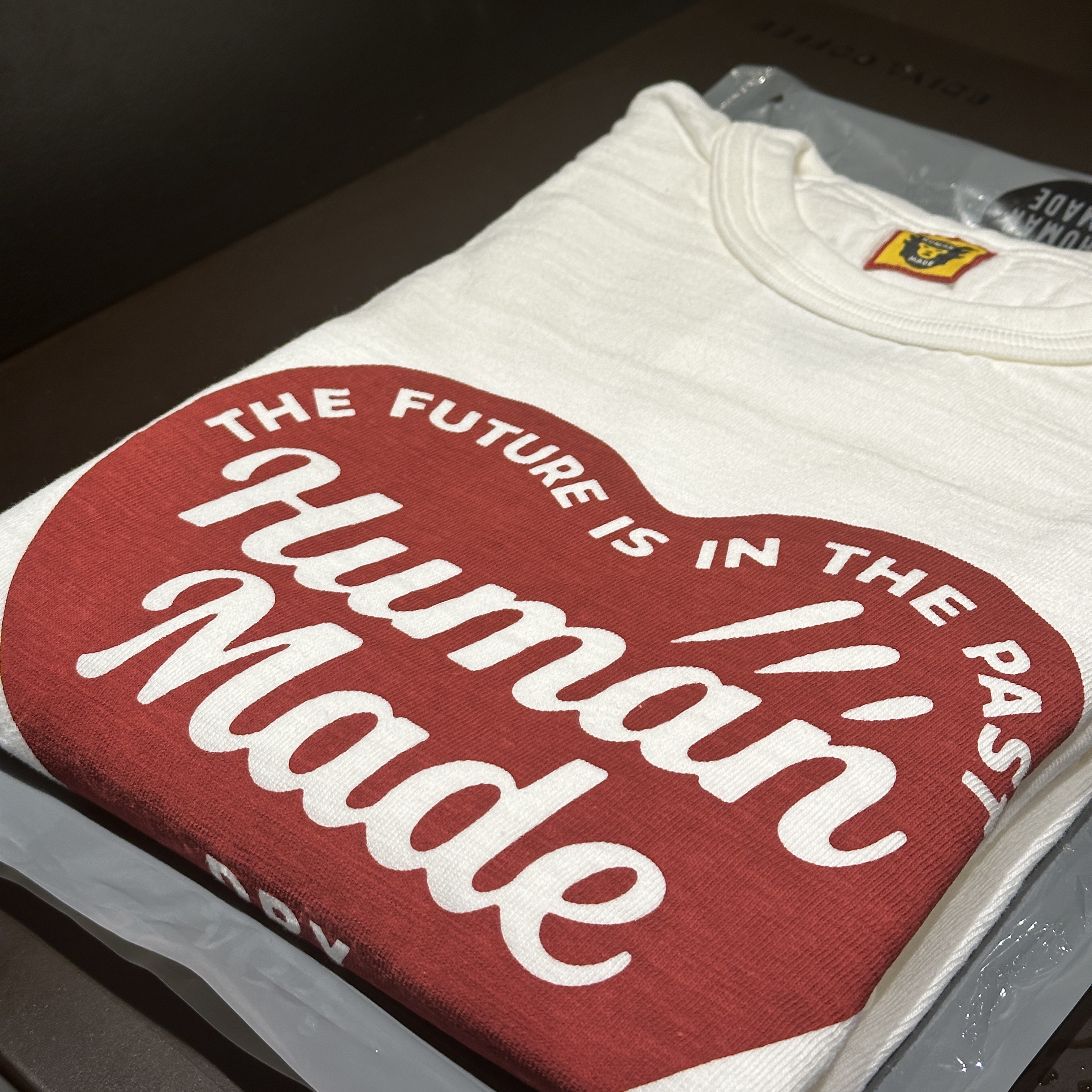 Human Made Graphic L/S T-Shirt White 착용 스타일 - 1