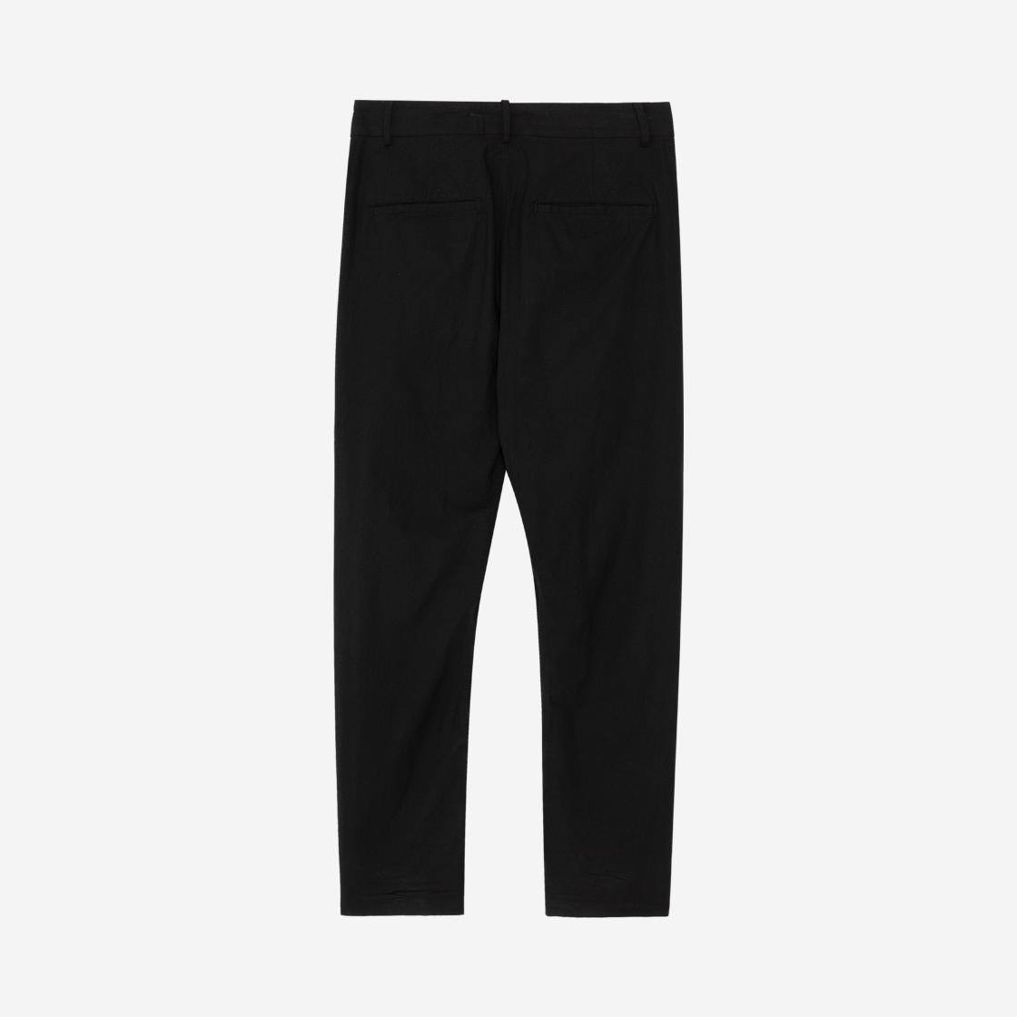 에크라손 커브드 배기 팬츠 블랙(Ecrzn Curved Baggy Pants Black) - 2