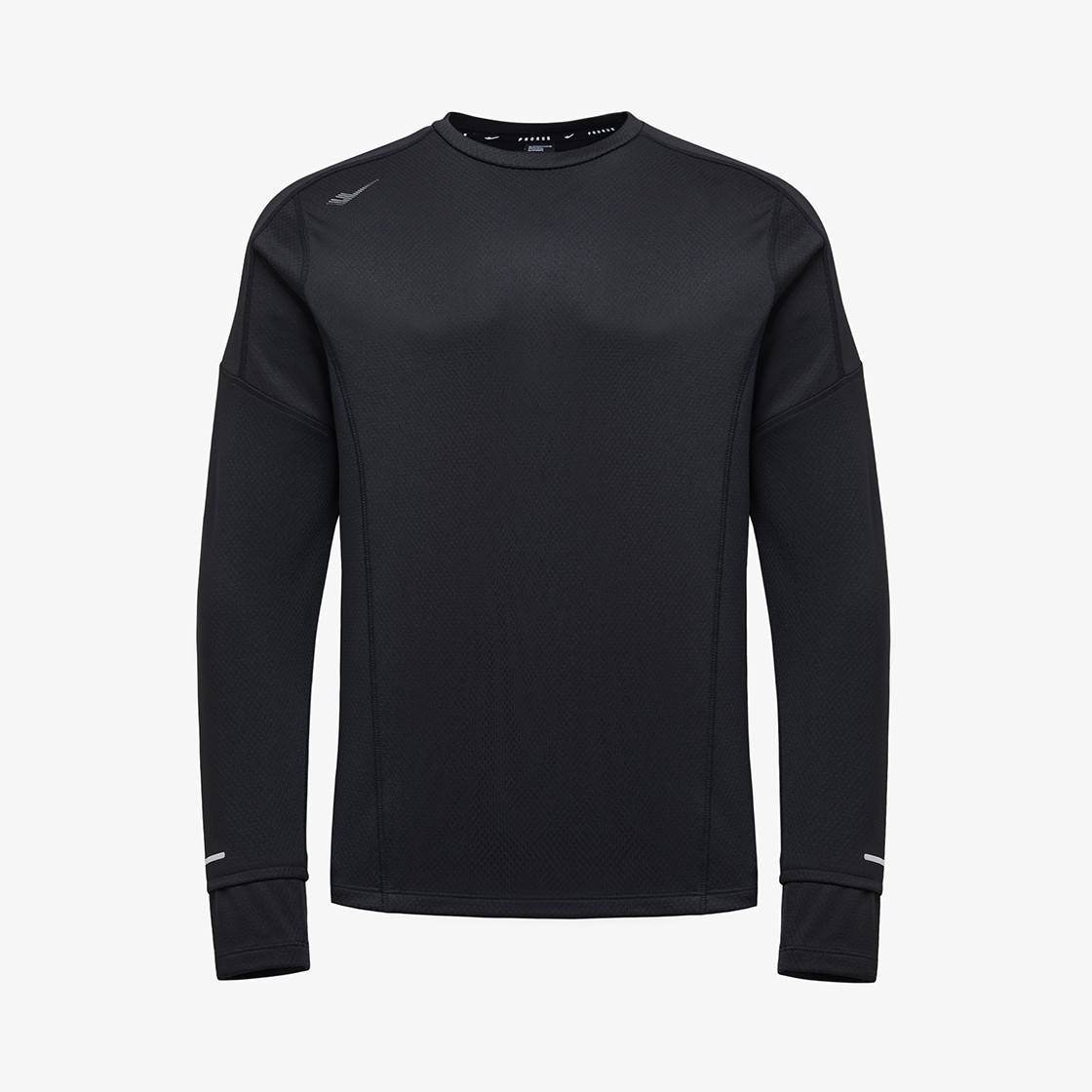 PRO-SPECS Jacquard Running T-Shirt Black 상세 이미지 1