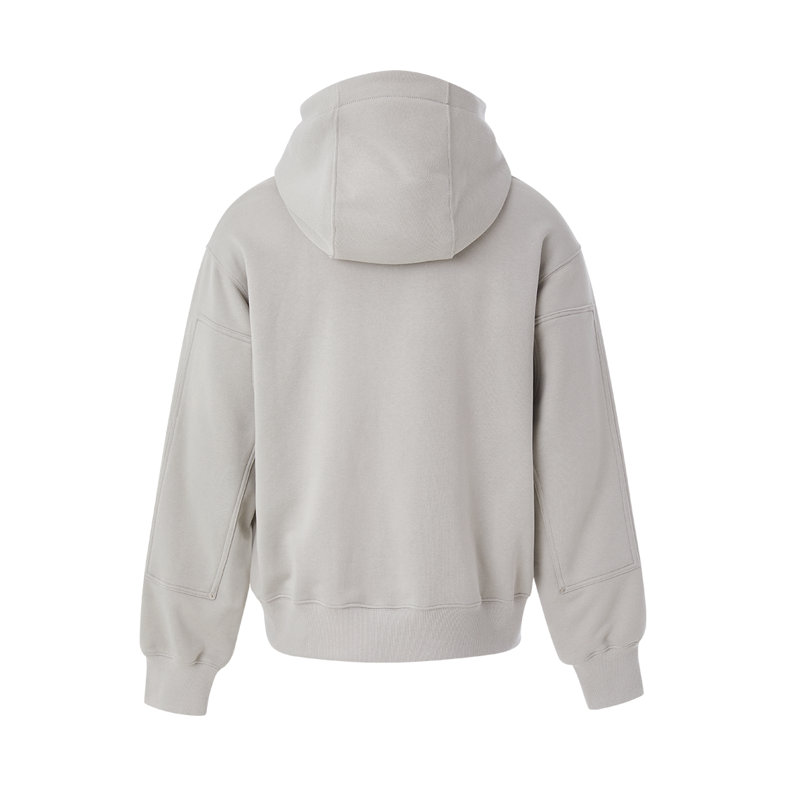 이프엘스 WWE 더블니 후디 라이트 그레이(If Else Wwe Double Knee Hoodie Light Gray) - 2
