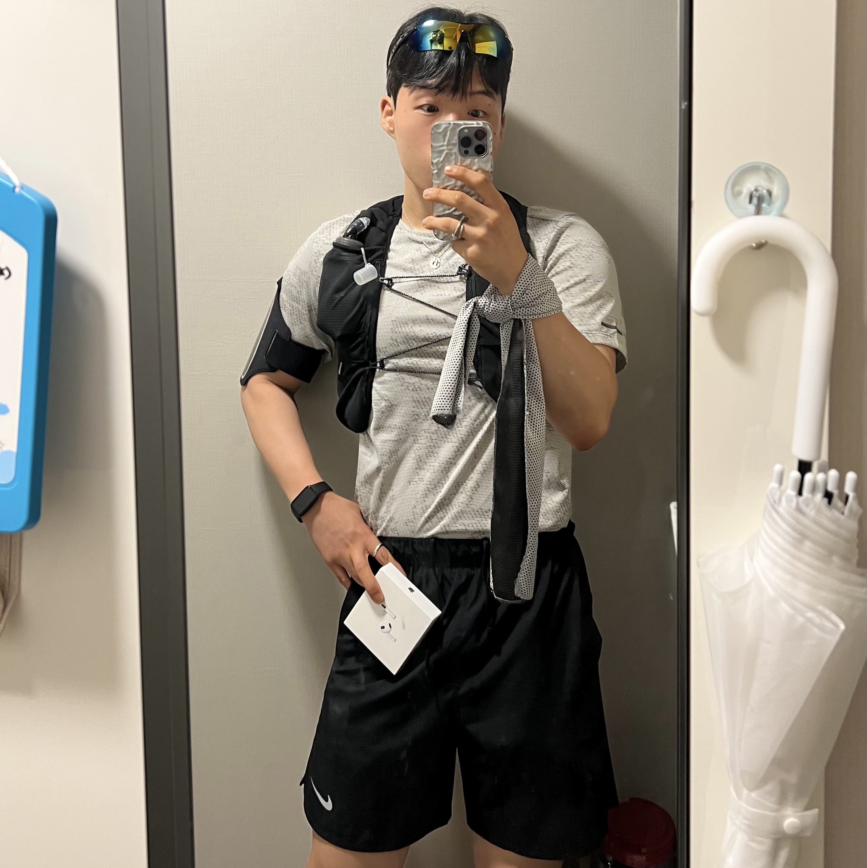 Nike Air Zoom Alphafly Next% 3 Volt, Chrome Hearts Mesh Warm Up Shorts Green 착용 스타일 - 5