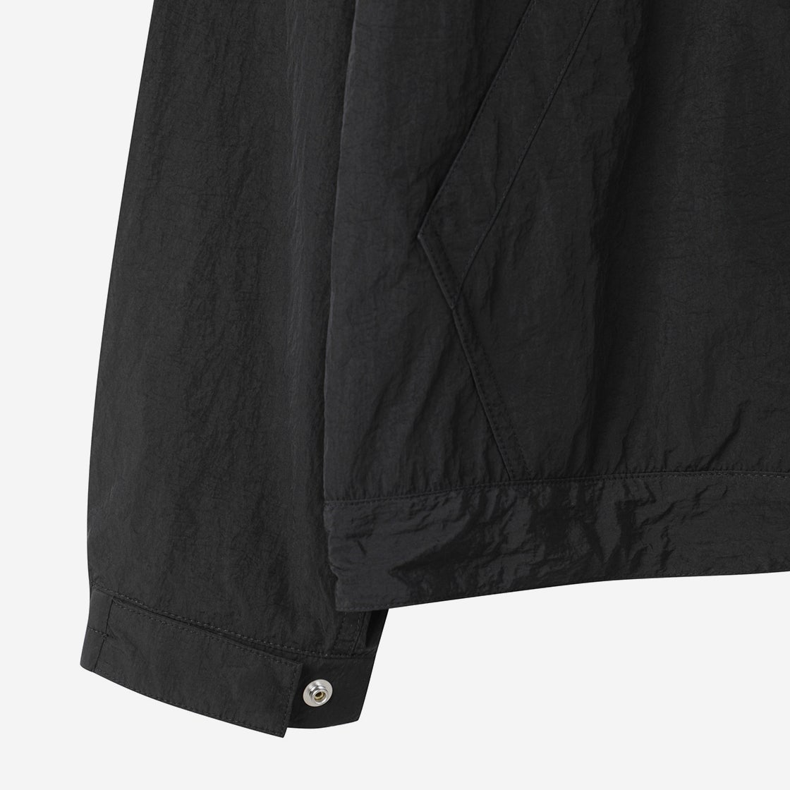 CWUAW24611BKX Customellow Light Hood Jacket Black - #4