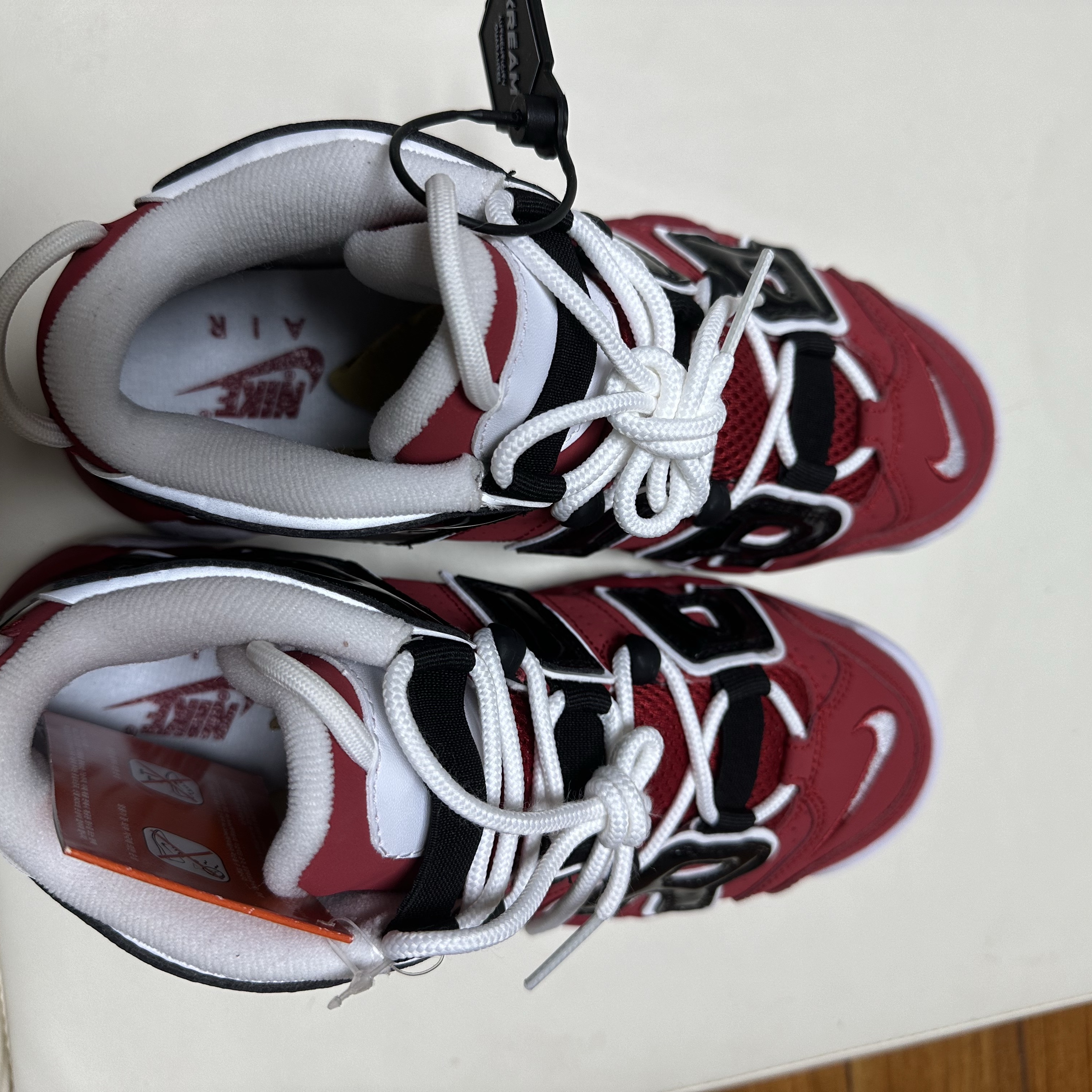 (GS) Nike Air More Uptempo 96 Bulls 2021 착용 스타일 - 3