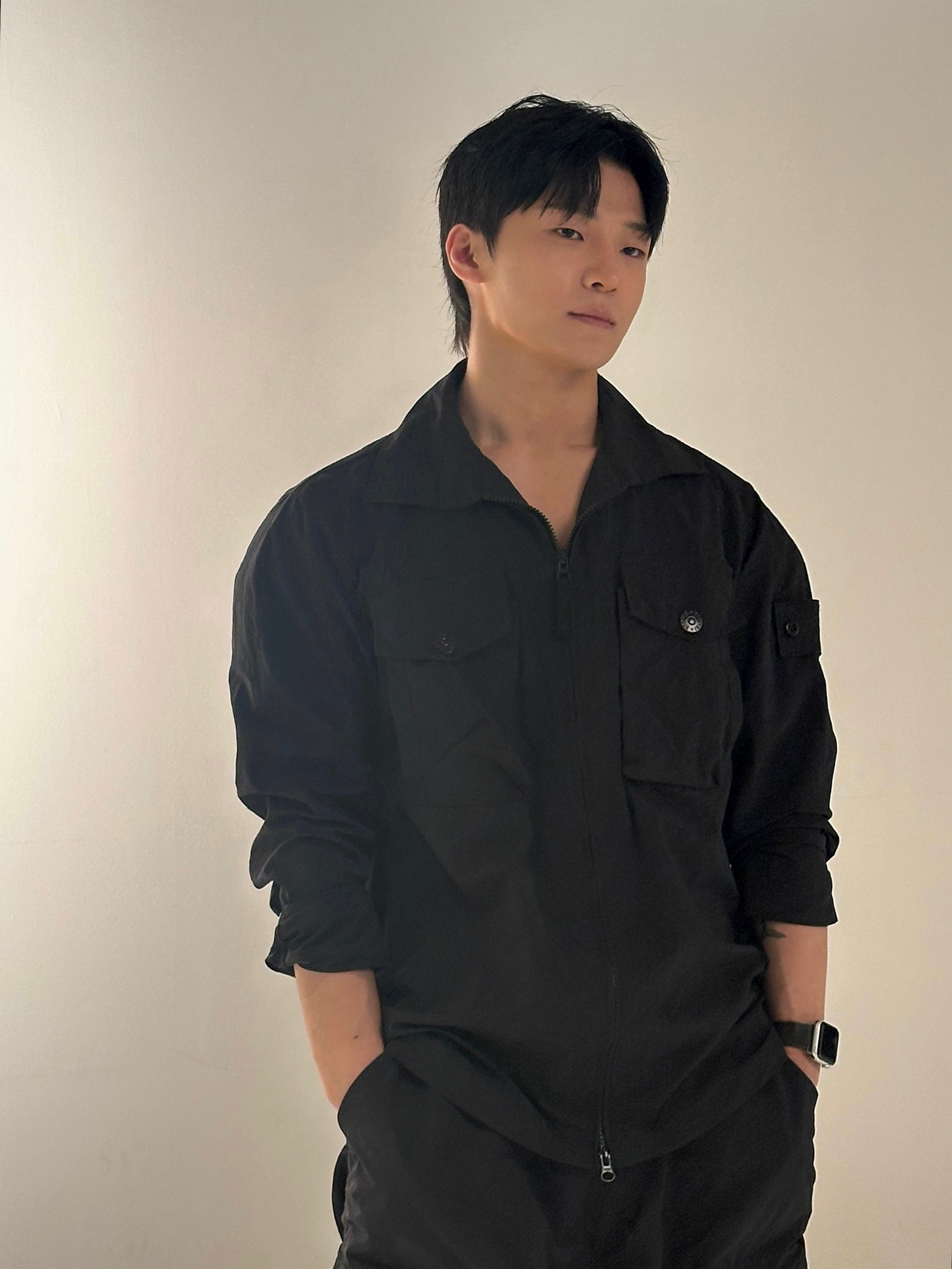 Stone Island 123F2 Ghost Piece Overshirt Black - 20SS 착용 스타일 - 1