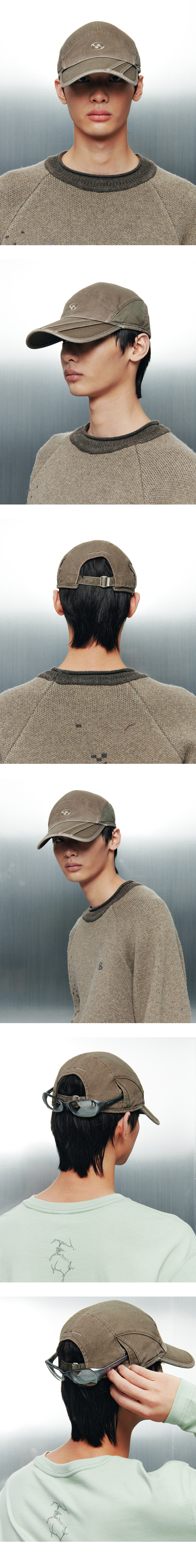 帽子 sansangear faded washing cap brown FADED WASHING CAP [BROWN] - SAN SAN GEAR