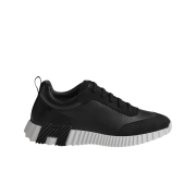 Hermes Bouncing Sneakers Calfskin Suede Goatskin & Noir