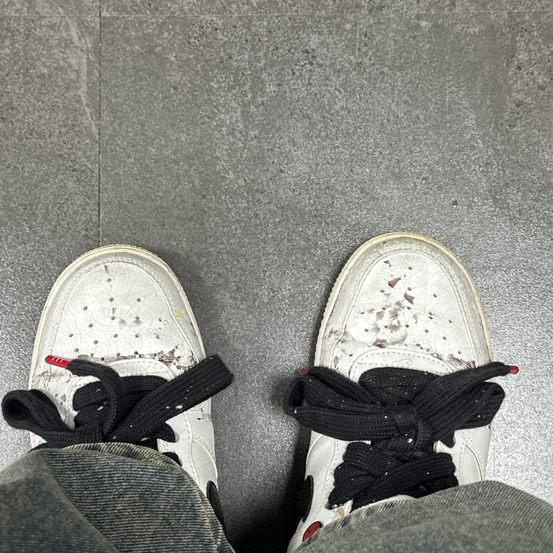 Nike x Peaceminusone Air Force 1 Low Para-Noise 2.0 착용 스타일