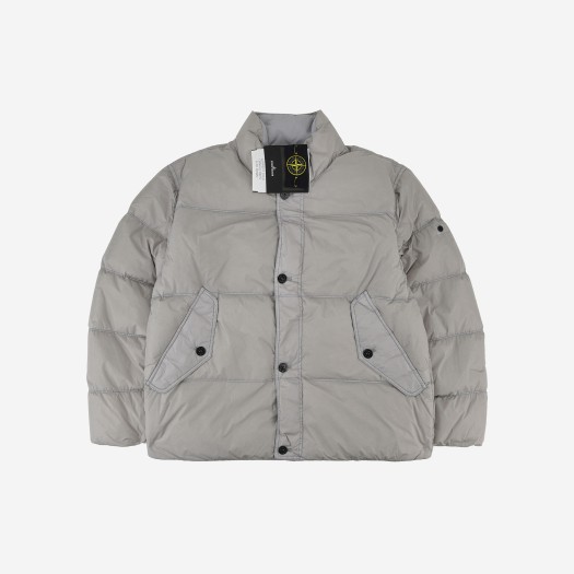 Stone Island 40123 Garment Dyed Crinkle Reps R-NY Down Jacket Grey - 24FW