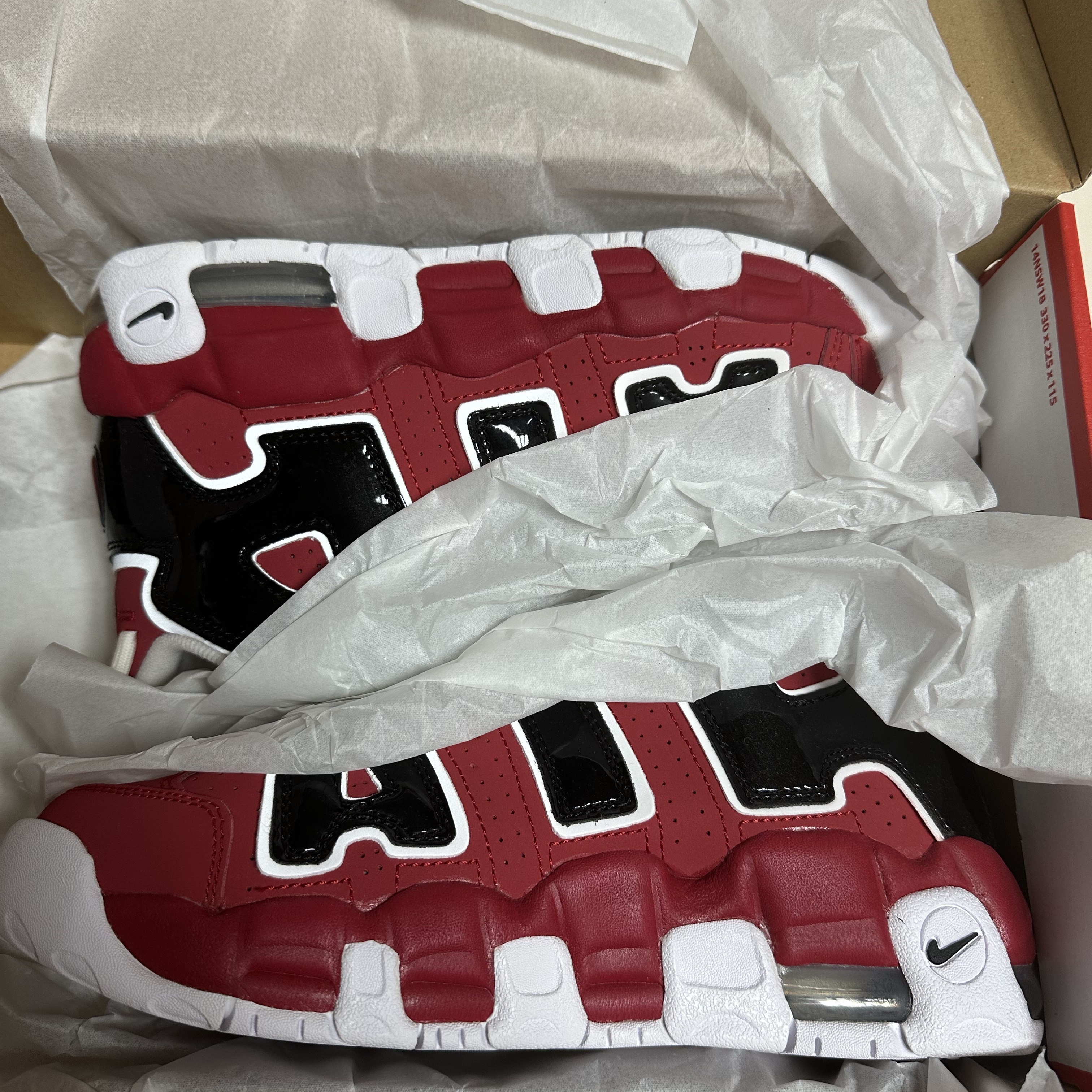 (GS) Nike Air More Uptempo 96 Bulls 2021 착용 스타일 - 2