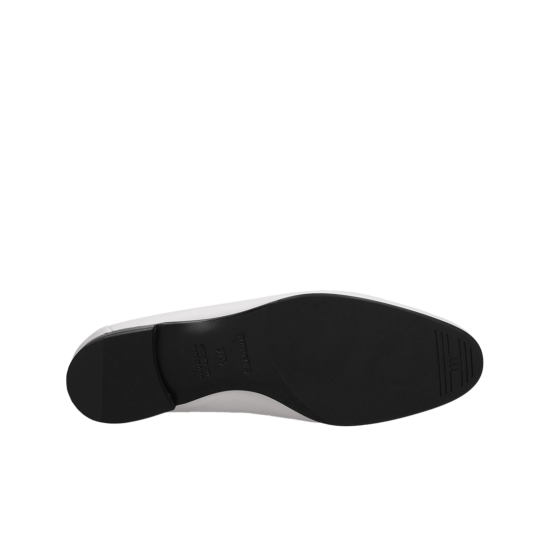 (W) 에르메스 파리 로퍼 카프스킨 & 팔라듐 하드웨어 블랑((W) Hermes Paris Loafers Calfskin & Palladium Blanc) - 2