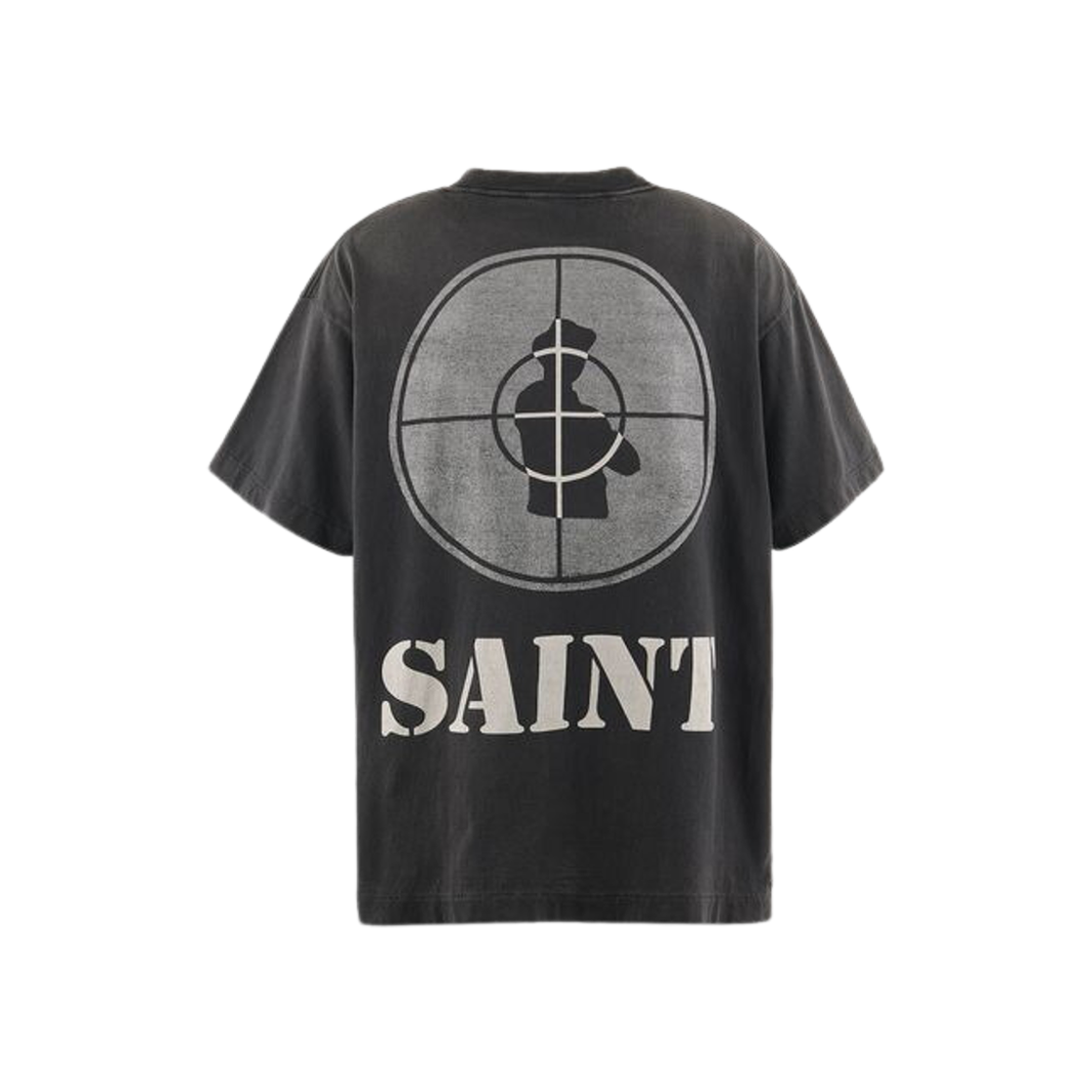 Saint Mxxxxxx x Public Enemy SNT Enemy S/S T-Shirt Black 상세 이미지 2