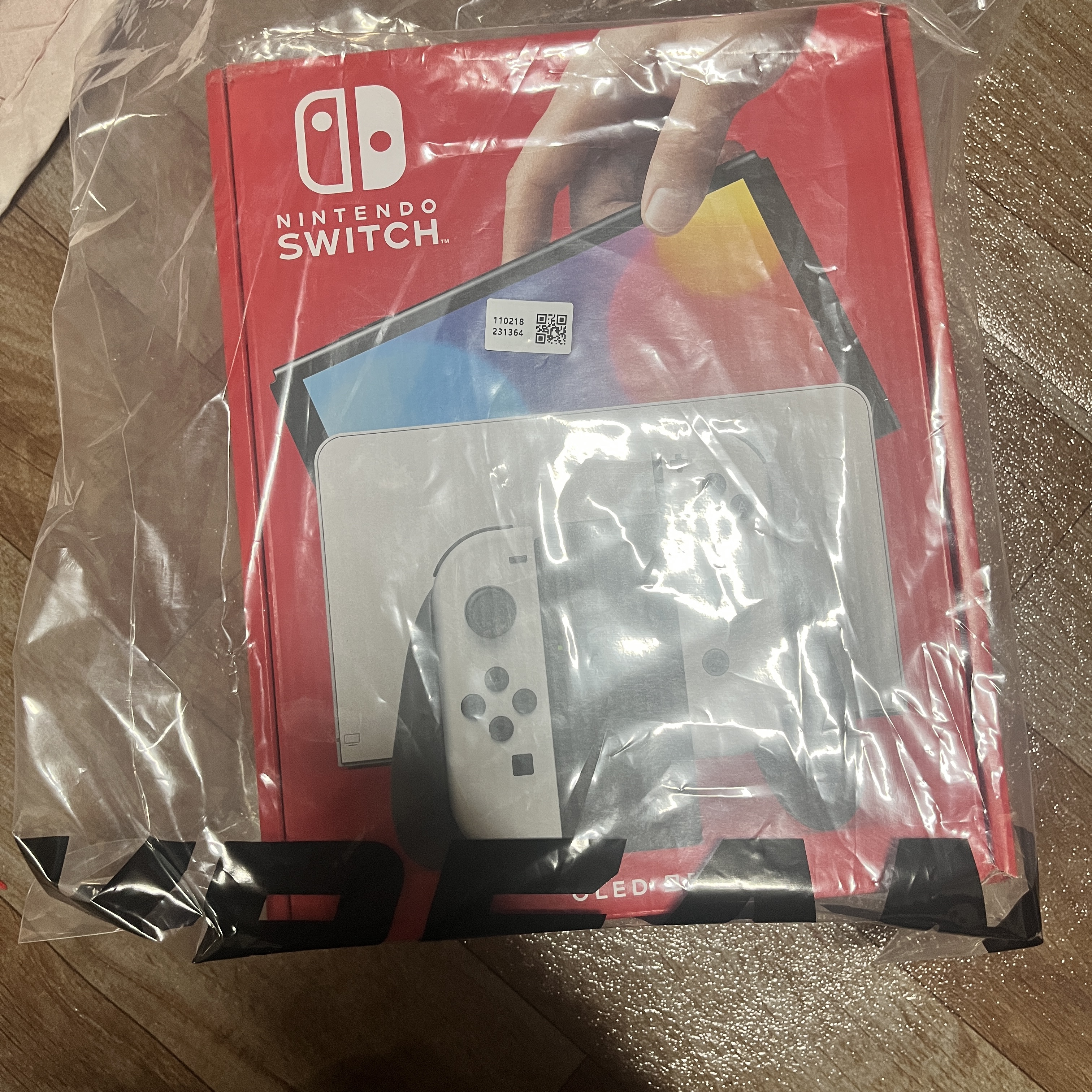 Nintendo Switch OLED White (Korean Ver.) 착용 스타일