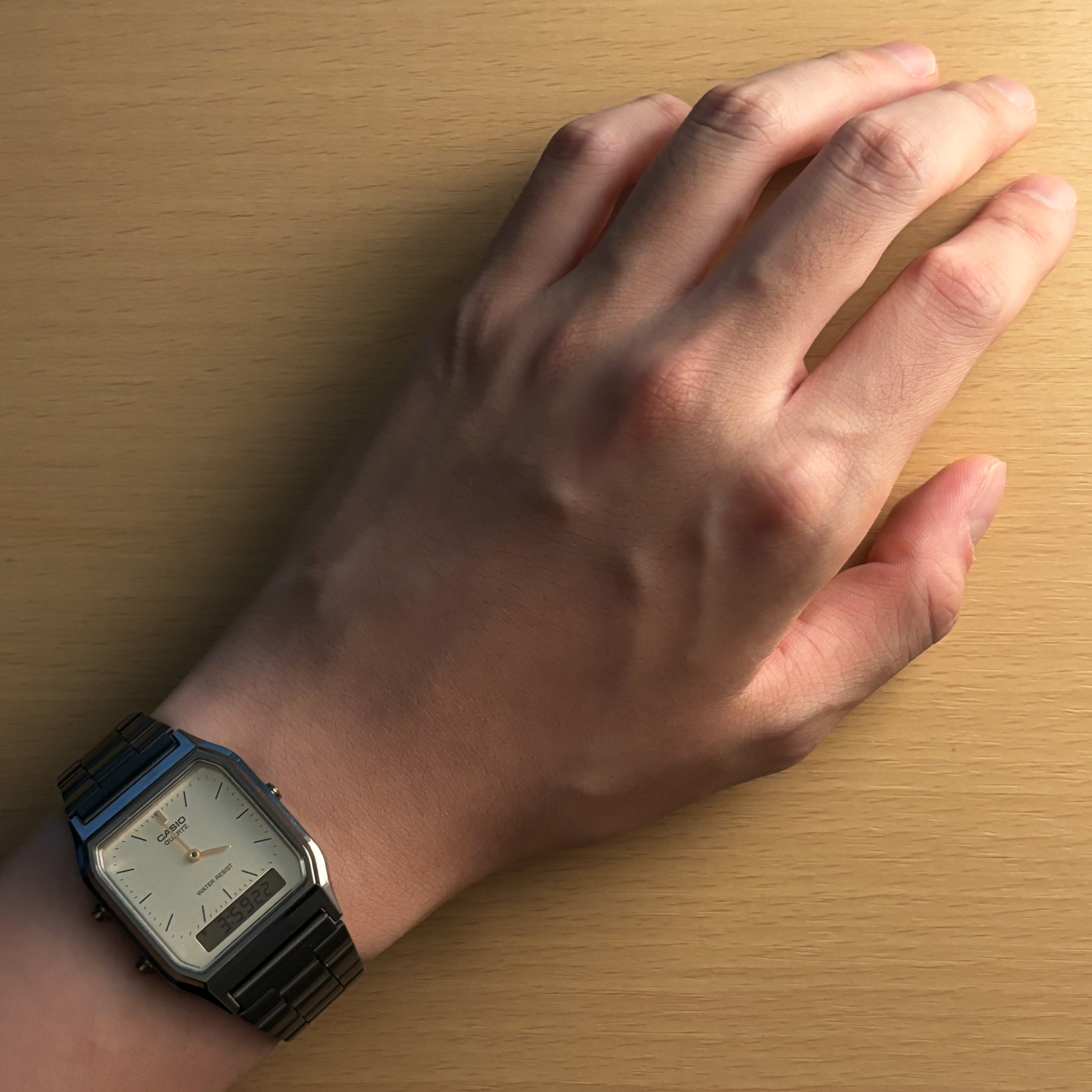 Casio AQ-230GG-9A 착용 스타일