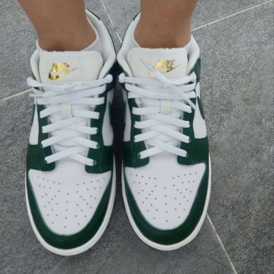 (W) Nike Dunk Low Gorge Green 착용 스타일