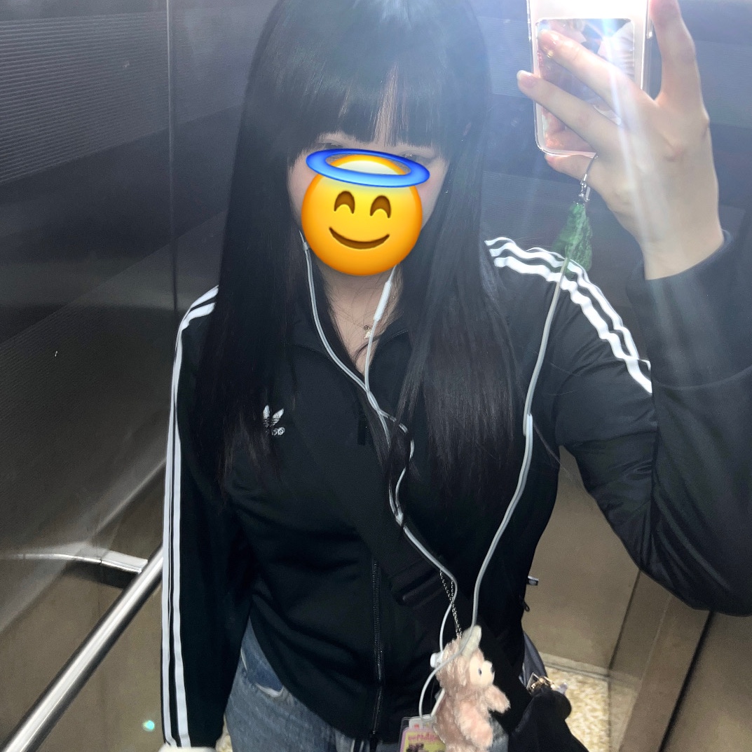 (W) Adidas Originals Adicolor Classics Firebird Track Jacket Black - KR Sizing 착용 스타일
