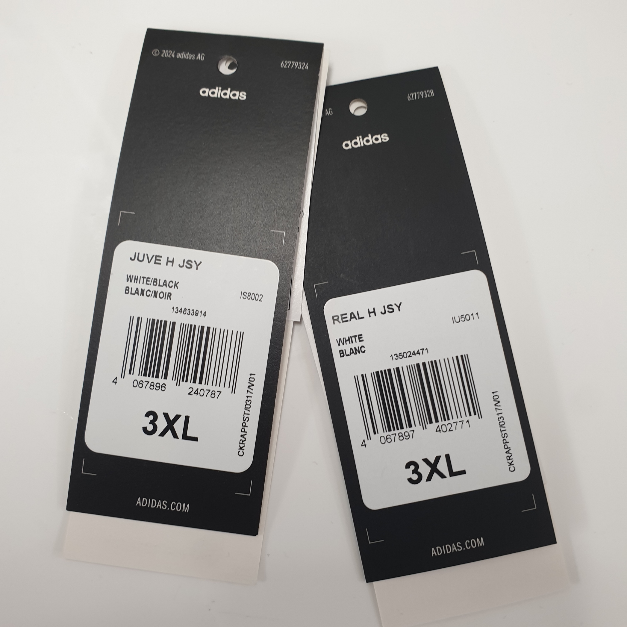 Adidas Juventus 2024/25 Home Jersey White Black - KR Sizing (Non Marking Ver.), Adidas Real Madrid 2024/25 Home Jersey White - KR Sizing (Non Marking Ver.) 착용 스타일 - 6